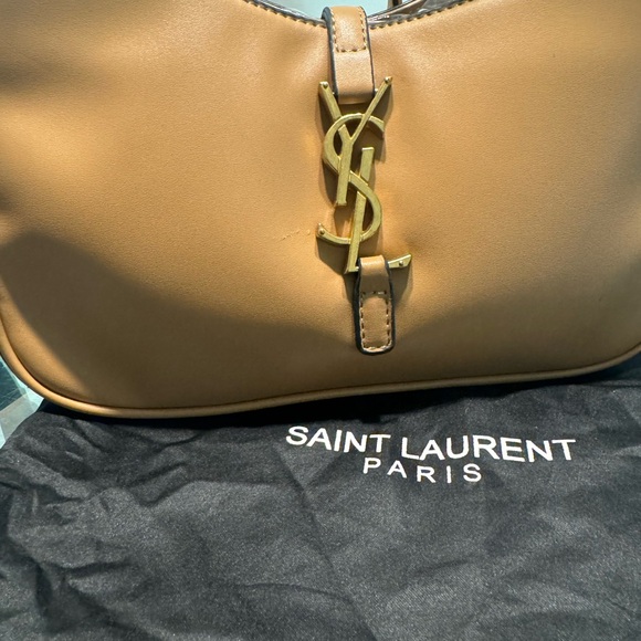 NWT Saint Laurent YSL Le 5 a 7 bag Taupe - Picture 1 of 6